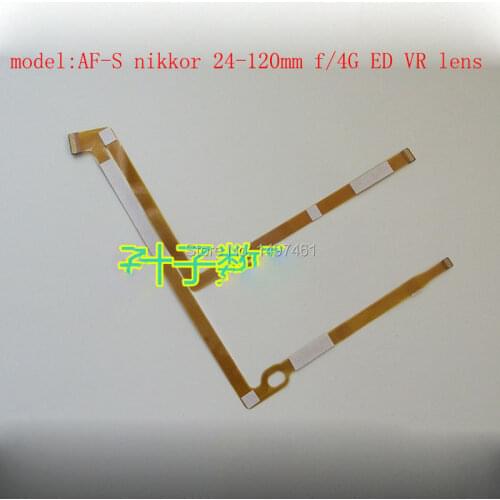 2PCS "VR" Vibration Reduction Control flex cable replacement for Nikon AF-S nikkor 24-120mm f/4G ED VR lens