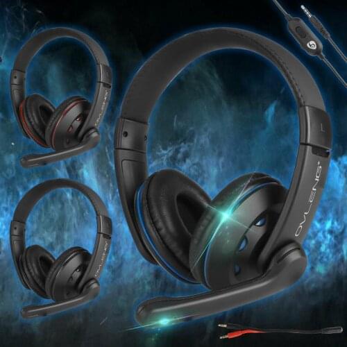 Gaming Headset With Mic Stereo Over-ear Headphone For PS4/Nintendo Switch/Xbox One/PC