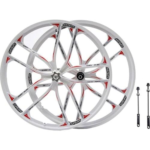 27.5 Inch Wheel Cassette MTB Mountain Bike Rim Magnesium Alloy 10 Spokes Wheelset Bicycle Disc Brake Wheel Accessories