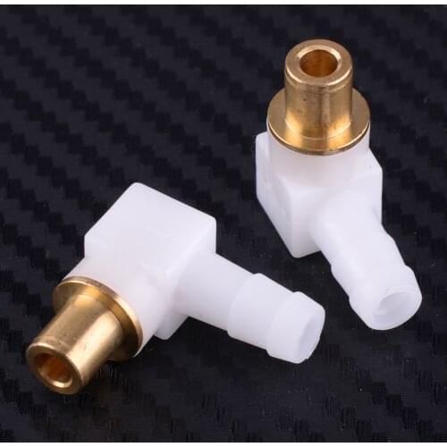 LETAOSK New 2Pcs Carburetor Fuel Hose Connector Replacement Fit for Briggs & Stratton 493496 494451 692317
