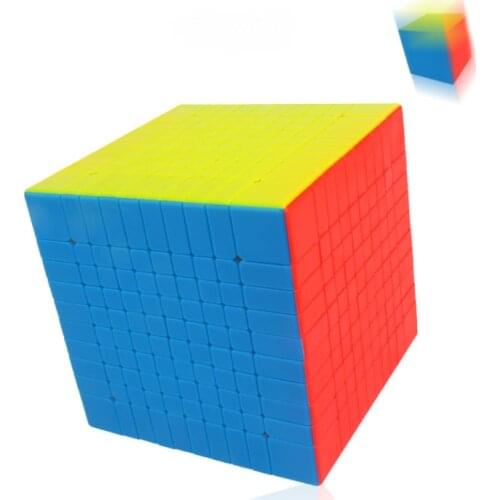NEW Yuxin Little Magic 10x10x10 Cube 10x10 Speed Cube 10 Layers big cubo magico for Children Gifts Chanllenge educational Toys