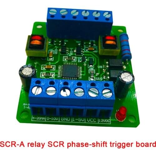 SCR-A single-phase thyristor trigger board can use MTC MTX module to adjust voltage, temperature modulation and speed adjustment