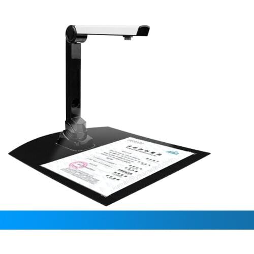 12 Mega-Pixel Fold Scanner Book Document File Camera Capture Size a4 For Windows English Software For Office Teaching