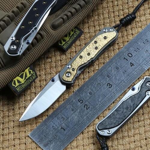 KEVIN JOHN MINI small Sebenza 21 folding knife Ball bearing M390 blade TC4 handle camping outdoor pocket Fruits knife EDC tools