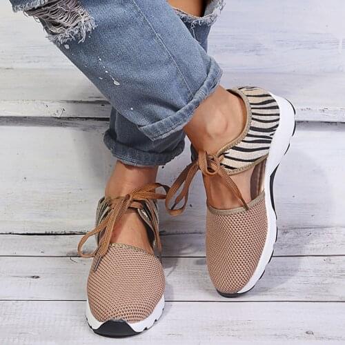 Women Flats Spring Summer Ladies Mesh Flat Shoes Women Soft Breathable Sneakers Women Casual Shoes Zapatos De Mujer