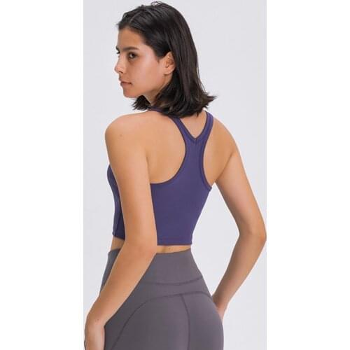 High Quality Women Sports Bra Fitness Yoga Vest Top Beauty Back Sexy Shock-proof Running Gym Underwearwith Removable Chest Pad