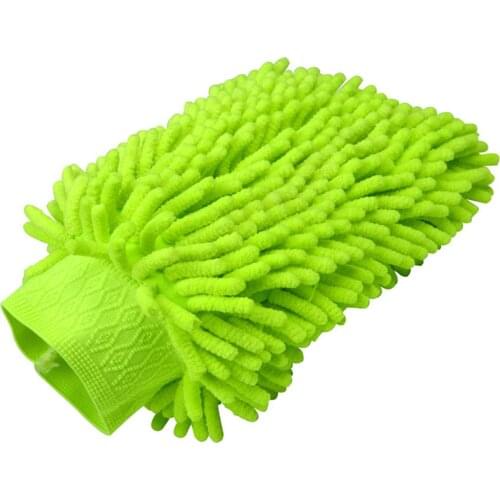 1PCS Car Wash Mitt Chenille Microfiber Premium Scratch-Free Car Wash Glove Sponge Support Dropshipping