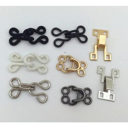 10Set/lot High-grade metal pants hook button coat collar windbreaker buckle invisible buckle hook buckle C035