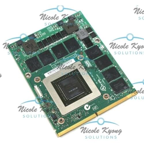 100% working GTX 780M GTX780M N14E-GTX-A2 4G DDR5 Video VGA card FJHX2 2K0KW For Dell M17X R5 M18X R2 R3 R4