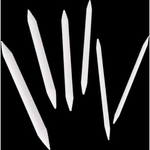 6PCs Blending Smudge Tortillon Stump Sketch 6 Sizes Art Drawing Tool Pastel