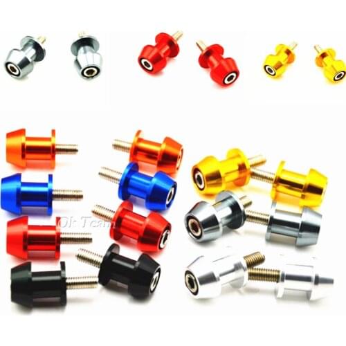 Free Shipping 8mm Universal Motorcycle CNC Aluminum Swingarm Spools Slider Stands Screws