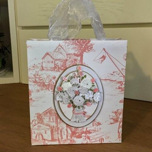 Bouquet DIY metal cutting dies Template Stencil Dies troqueles scrapbooking DIY Paper Cards Handcraft template