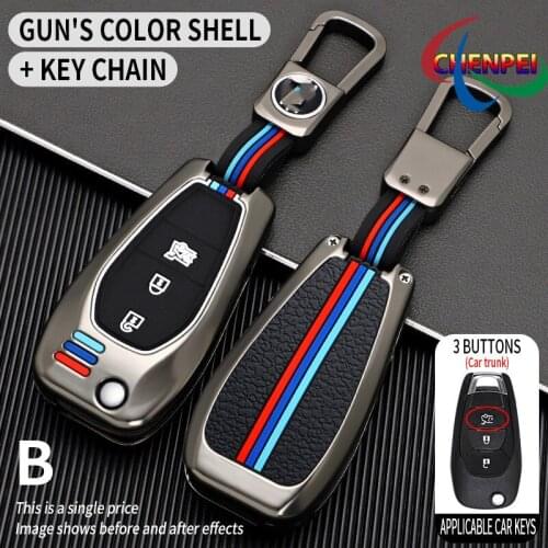 Car Key Case Cover For Chevrolet Spark Sonic Camaro Volt Bolt Trax Malibu Cruze Car Interior Accessories