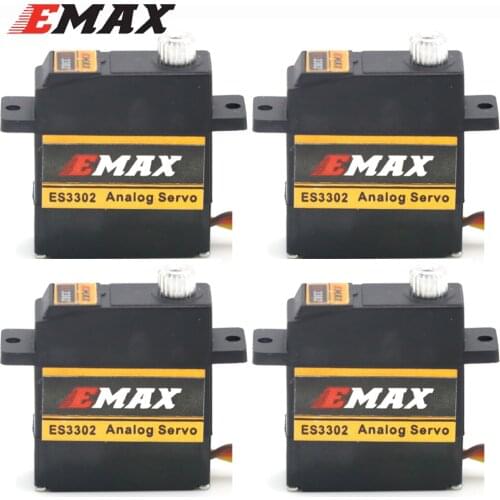 EMAX ES3302 Analog Metal Gear Brushless Servo 4.8V/6.0V 2.4/2.8Kgf.cm For Glider MODE/AIRPLANE