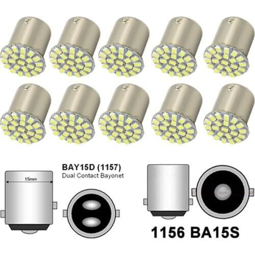 Светодиодные LED лампы R10W (BA15s) KLOVECY China At AliExpress