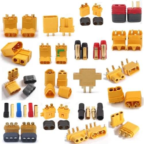 Connector XT60 + XT30U XT60U XT90 XT90-S MR60 MR30 XT60PW XT90PW XT30PW AS150 XT150 XT60-P MR30PB MT30 MT60