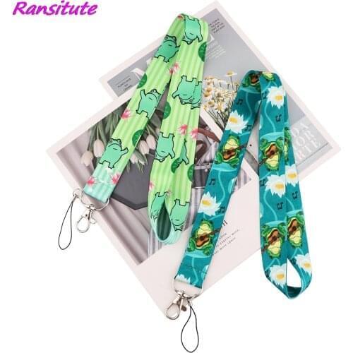 Ransitute R1259 Movie Wizard Student Owl Lanyard Badge ID Lanyards Mobile Phone Rope Key Lanyard Neck Straps Accessories