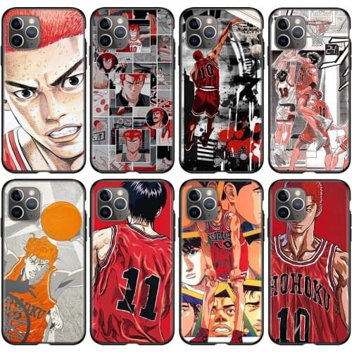 Anime Slam Dunk Silicone Cover For Apple IPhone 12 Mini 11 Pro XS MAX XR X 8 7 6S 6 Plus 5S SE Phone Case