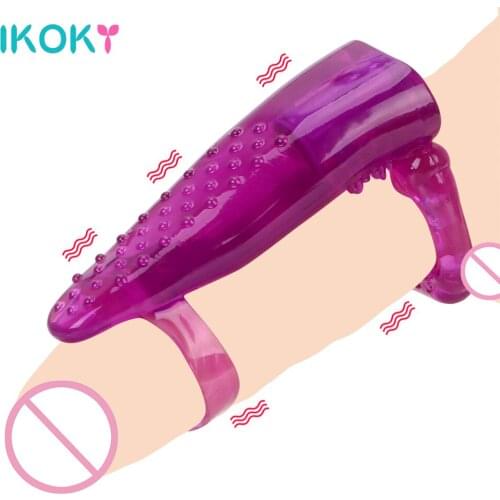 Strapon Cock Vibrator Penis Rings Enlargement Stretcher Sex Toys for Men Women Male Sextoys Couples Tools Machine Adult Porducts