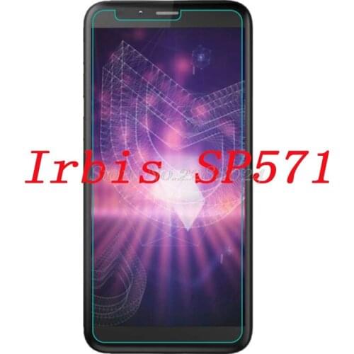 Smartphone Tempered Glass for Irbis SP571 5.7" 9H Explosion-proof Protective Film Screen Protector cover phone