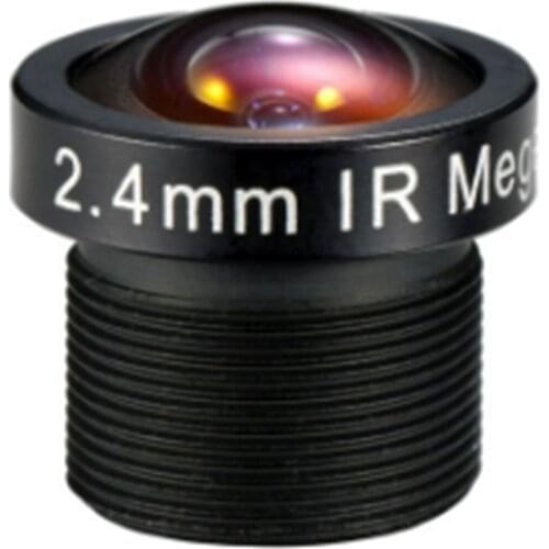2.4mm wide angle CCTV lens M12 S mount SMTSEC HD 2MP 1/3" F2.0 Board lens for IP security camera SL-SM02420B2MP-13