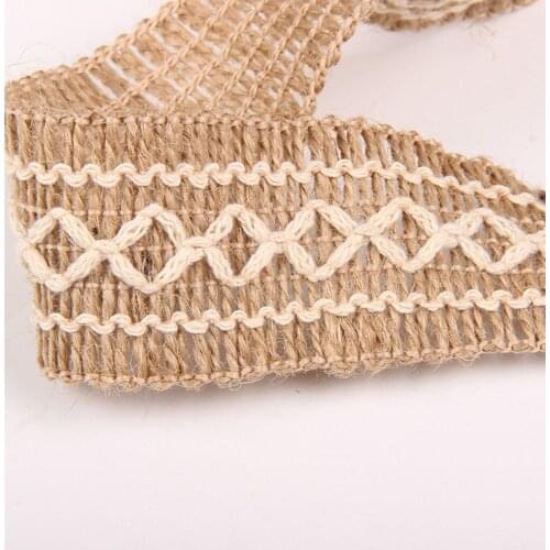 2yards Hemp Linen Cords Rope To Tie Burlap Twine Rope String DIY Craft Decoration Cuerda Yute Corde Chanvre Linen webbing