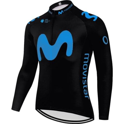 2020 team movistar camisa ciclismo masculina Team mens cycling jersey summer spring quick dry Bicycle Cycling ropa ciclismo