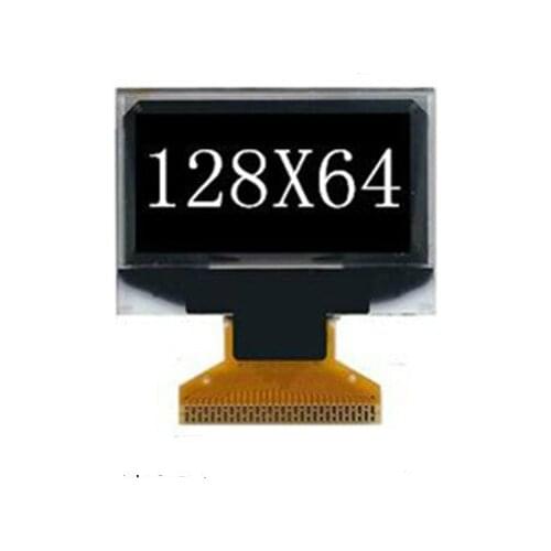 1.3 inch OLED module white /blue COG+FPC 128*64 30PINS display screen