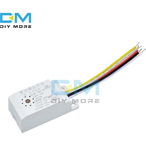 7LUX 7 LUX AC 220V 50Hz Auto Infrared Body Motion Sensor Micro Wave PIR Sensing Switch Microwave Radar Sensor Wide Angle