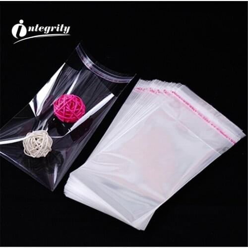 800pcs 5*7cm Transparent Resealable self sealing gifts/Boutique/cookie package bags clear zip lock Opp Plastic pouches