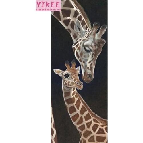 Diamond painting full square 5d,diamond painting love,giraffee,diamond painting full