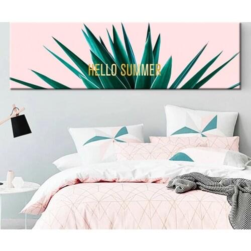 Aloe Cactus Wall Art Canvas Painting Green Plants Nordic Posters And Prints Canvas Pictures For Living Room Bedroom
