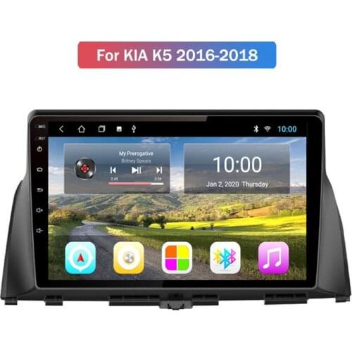 For Kia K5 16-18 Android Smart Car DVD Multimedia Navigator Android9 Car Radio Multimedia Player 2G+32G Car Radio WIFI Bluetooth