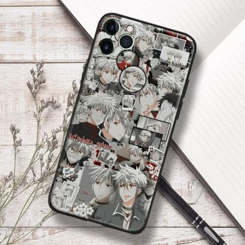 Hatsuharu Sohma Fruits Basket Glass Soft Silicone Phone Case FOR IPhone SE 6s 7 8 Plus X XR XS 11 12 Mini Pro Max Cover Shell