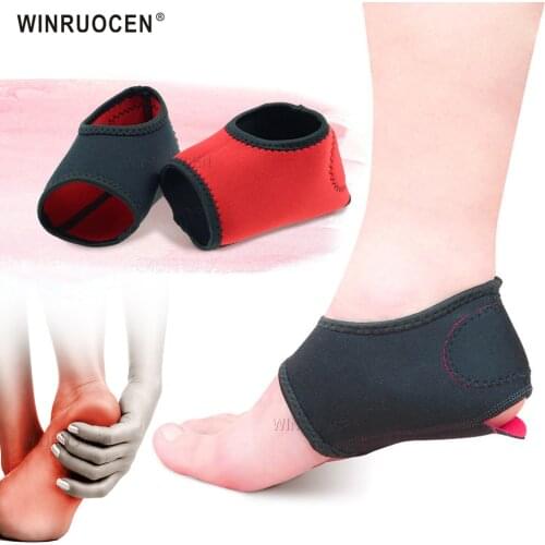 Gel Heel Pad Pain Relief for Plantar Fasciitis Sock Worn in Shoes Thin Heel Spur Foot Skin Care Protectors Heel Sleeves