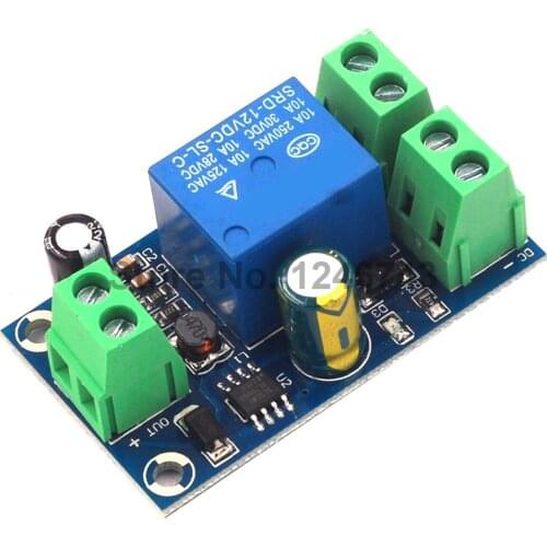 Power Supply 12V to 48V Board Relay Module Power-OFF Protection Module Automatic Switching Module UPS Emergency Cut-off Battery