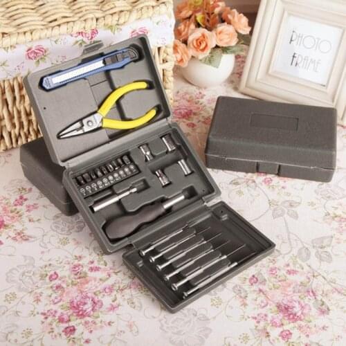 Multifunction 24PCS Hardware Combination Household Tools Set Multifunction Home Repair Pliers Screwdrivers Kit Hand Tool Sets