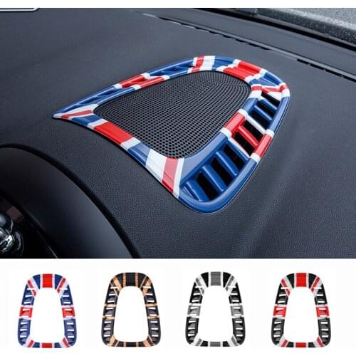 Center Decor Panel Frame Sticker For BMW MINI COOPER JCW F60 Countryman Car Air Condition Vent Outlet Cover Stickers Accessories