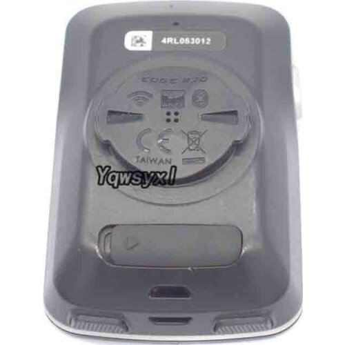 Yqwsyxl Original black Rear cover for GARMIN EDGE 820 bicycle speed meter back cover Repair replacement