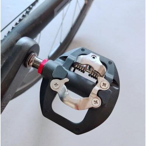 Bicycle pedal MTB sealed bearing self-locking pedal anti-skid pedal dual platform converter road bike pedal bicycle accessories