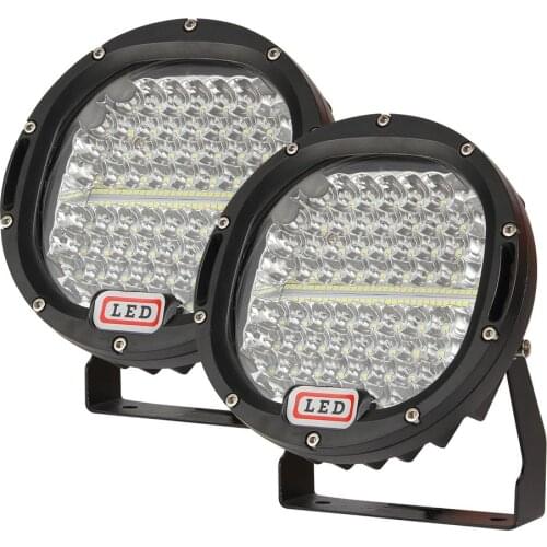 7 Inches Round Working Light Spotlights 300w Truck Vehicle Pickup Truck Front Bumper Shockproof and Waterproof Modified Light