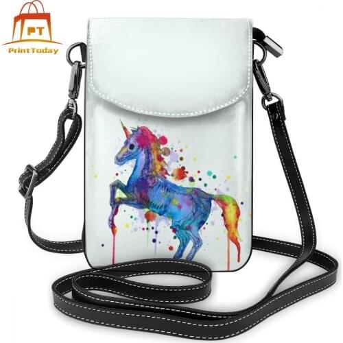 Skeleton Unicorn Shoulder Bag Skeleton Unicorn Leather Bag Womens Crossbody Women Bags Shopper Trending Purse