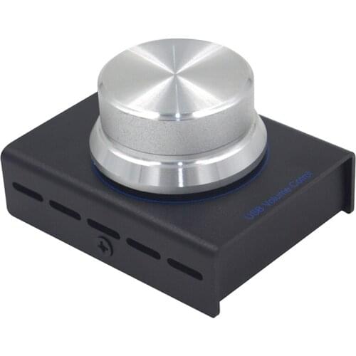 Usb Volume Control, Lossless Pc Computer Speaker o Volume Controller Knob, Adjuster Digital Control With One Key Mute Functi