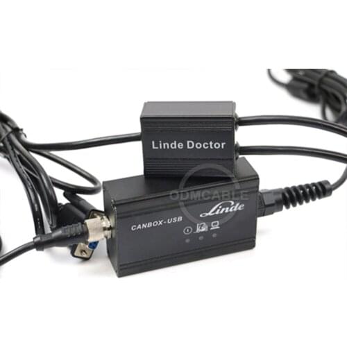 Forklift Linde canbox doctor diagnosis scanner tool linde LSG spare parts Pathfinder Linde canbox doctor Forklift Diagnostic cab