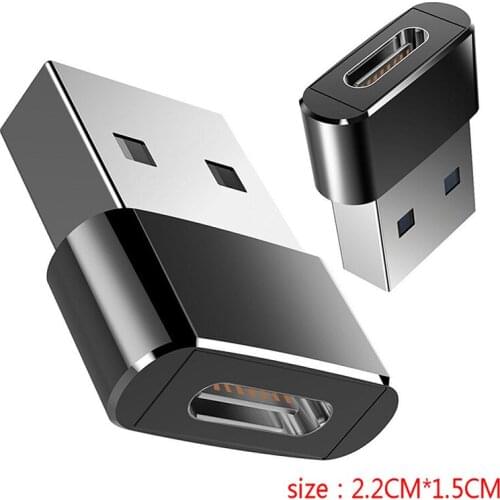 High Quality USB-C Flash Drive Type-c USB 2.0 Male To Type-c Female Converter Adapter