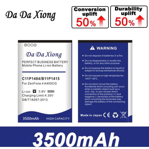 Da Da Xiong 3500mAh C11P1404 B11P1415 Battery for Asus ZenFone 4 ZenFone4 A400CG battery
