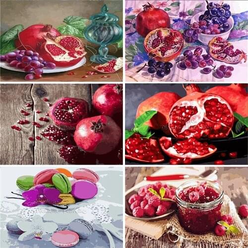 Diamond Painting Landscape Pomegranate Cartoon 5D DIY Full Square Round Embroidery Mosaic Set Cross Stitch Home Decor Art Gift