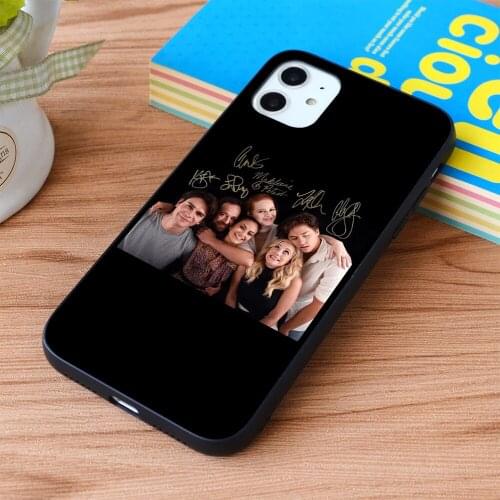 For iPhone Riverdale Cast Autographs Soft TPU border Apple iPhone Case