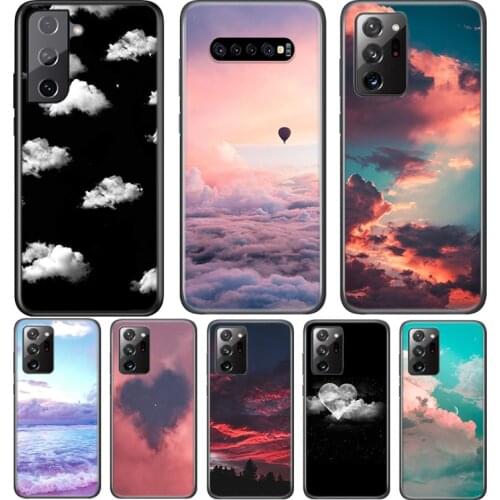 Sweet sky Cloud For Samsung Galaxy S21 S20 FE Ultra S10 S10E Lite 5G S9 S8 S7 S6 Edge Plus Phone Case