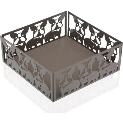 Napkin holder Metal Dog